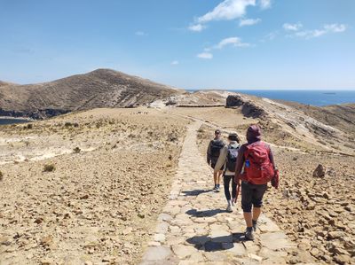 Wanderung in den Norden der Isla del Sol