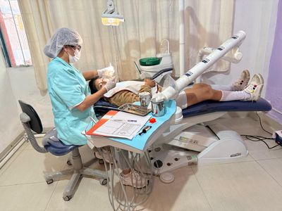 Die Zahnarztpraxis im Einsatz